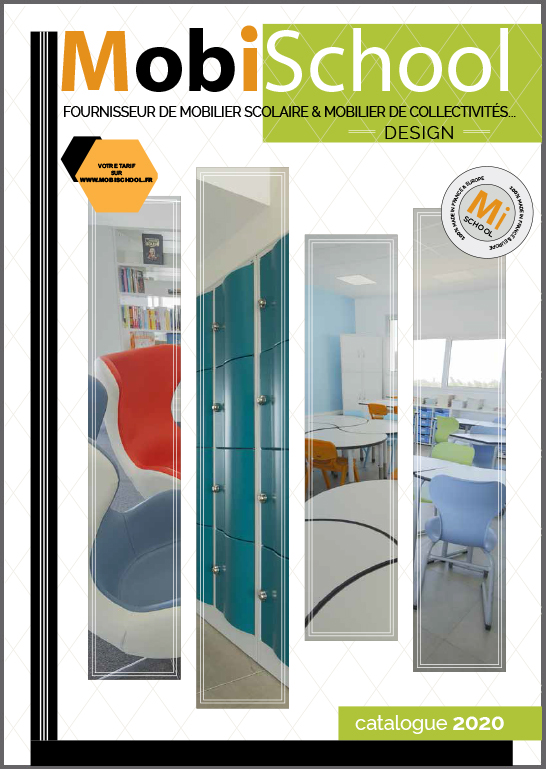 Catalogue de mobilier scolaire et de collectivités MOBISCHOOL (2020)